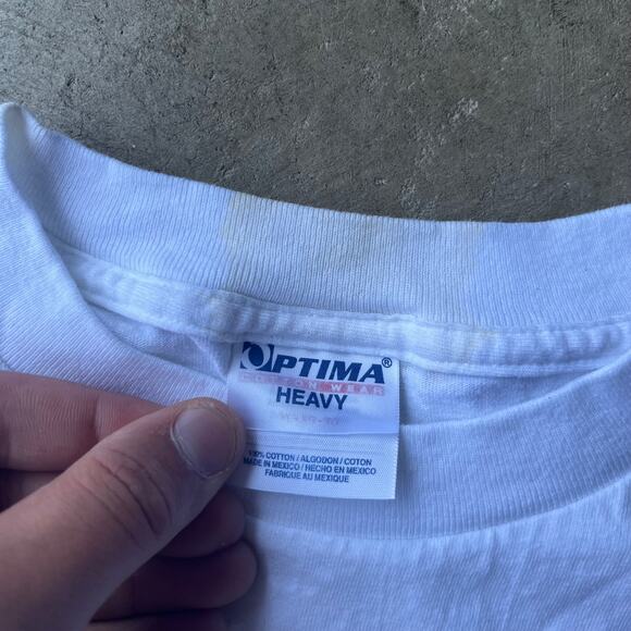 VINTAGE UNLEASH THE FREAKS 2002 SHIRT MOTOCROSS MUSIC FESTIVAL XL WHITE TEE - Picture 6 of 6